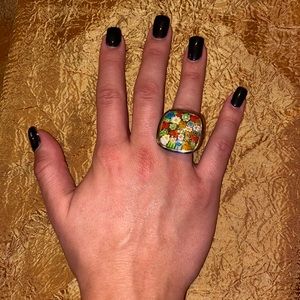 Costume jewelry statement ring